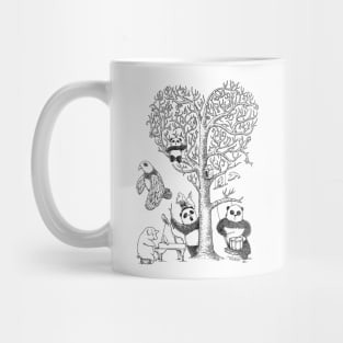 Friends Under the Tree Mug